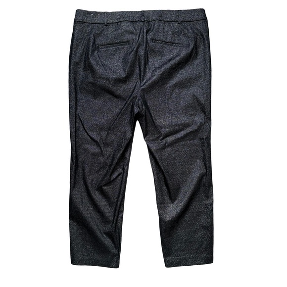 Lane Bryant size 22 “The Allie” black pants with silver sparkle - Picture 4 of 4